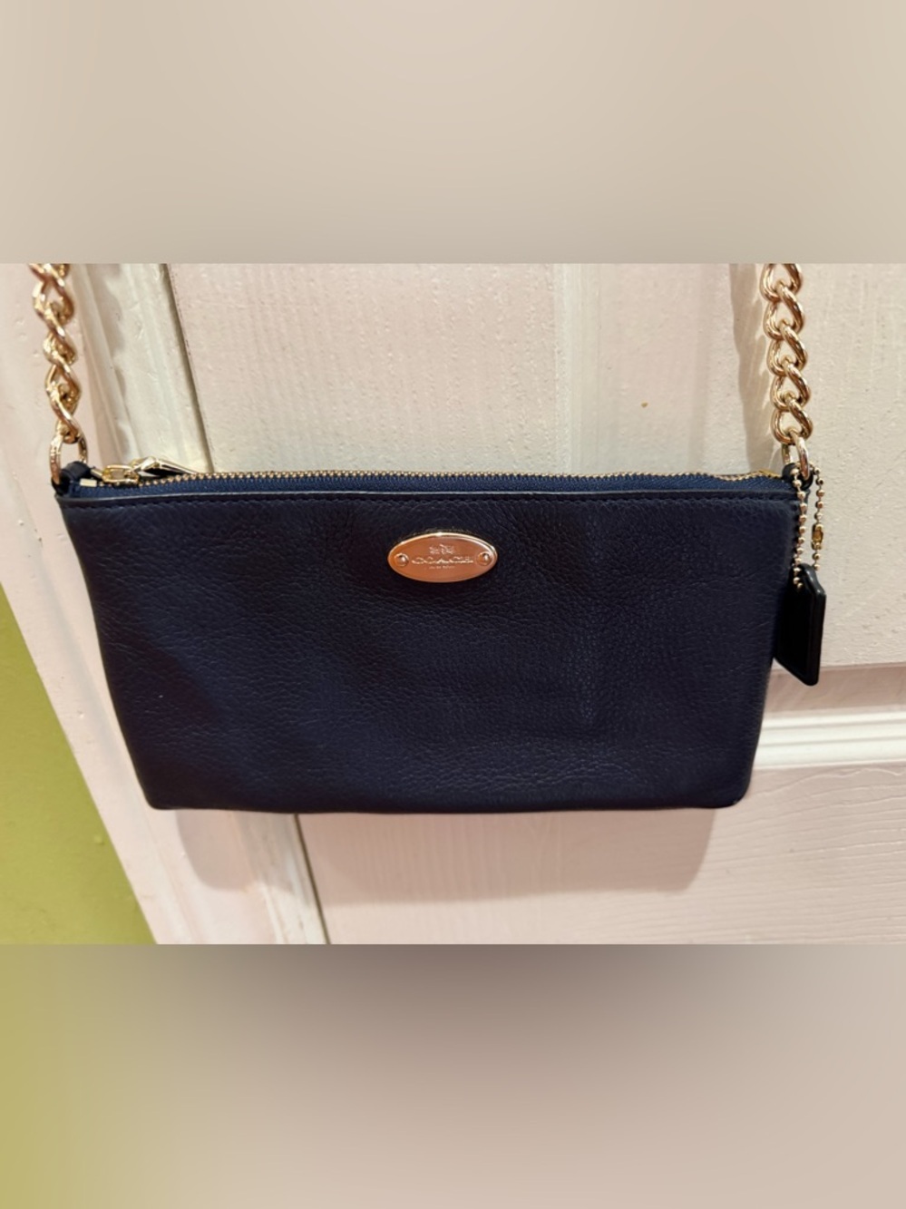 Coach Pebbled Leather Quinn Crossbody